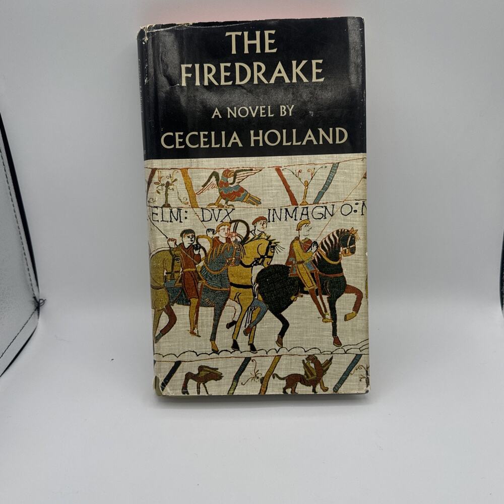 The Firedrake by Cecelia Holland (1966, Hardcover) Stated First Edition w DJ